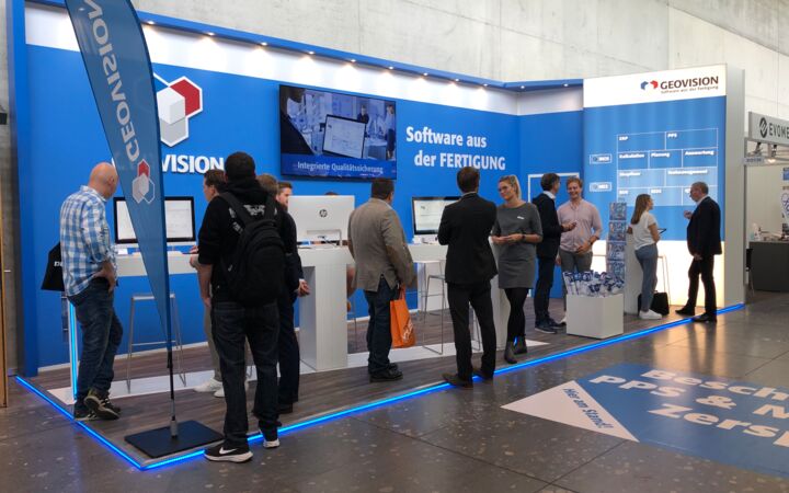 "Dynamische Fertigung" mit GEOVISION auf der EMO Hannover