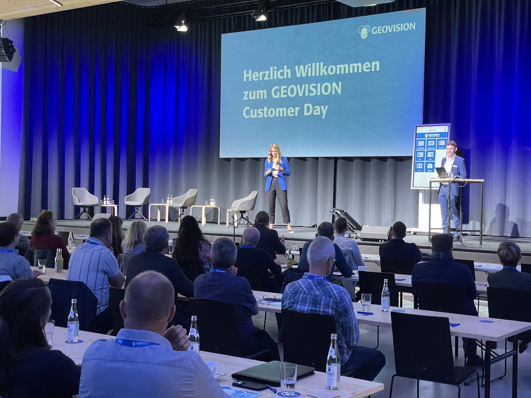 Willkommensrede am GEOVISION Customer Day 2023